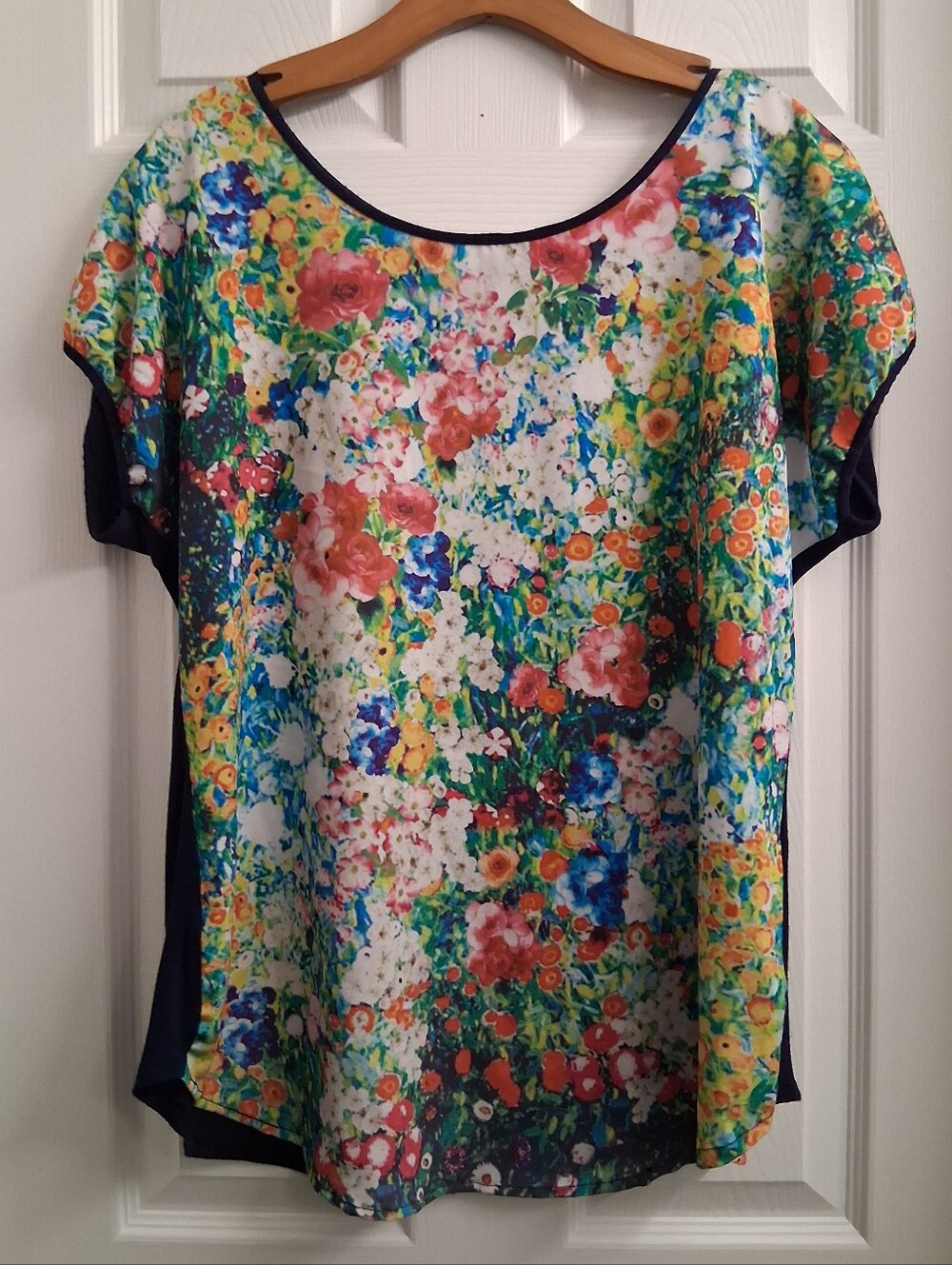 Espresso Brand Floral Blouse XL